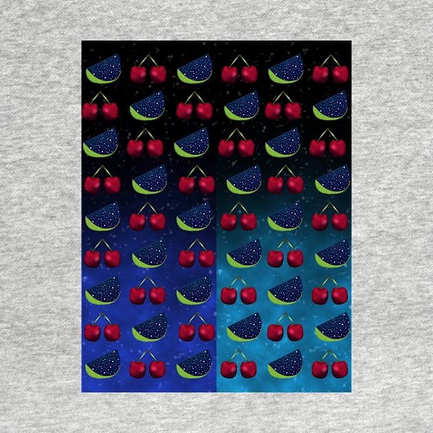 Cherries and Limes ( Cherubi19 X MidnightLimes Collab ) by cherubi19
